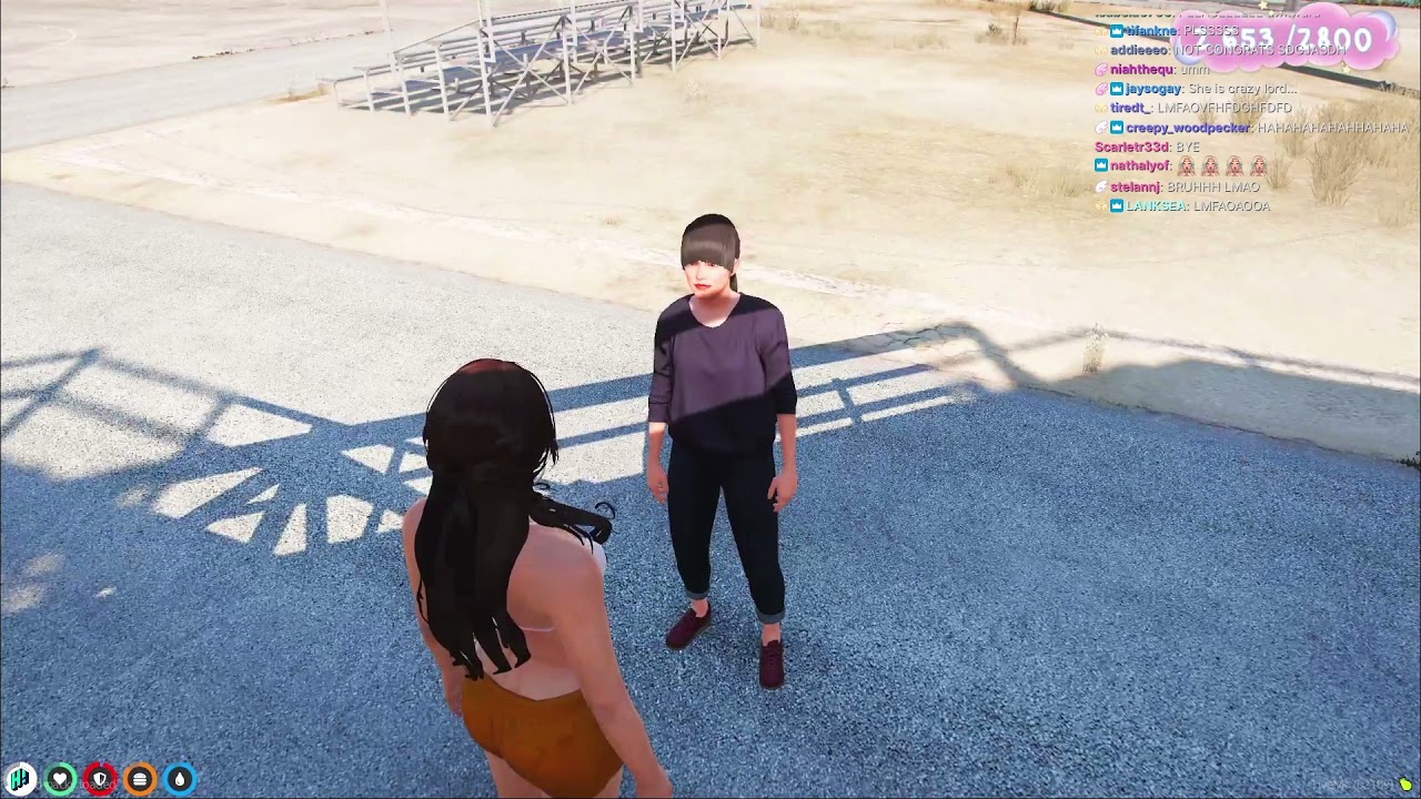 Ramee's Gurl Ange & Carmella First Interaction