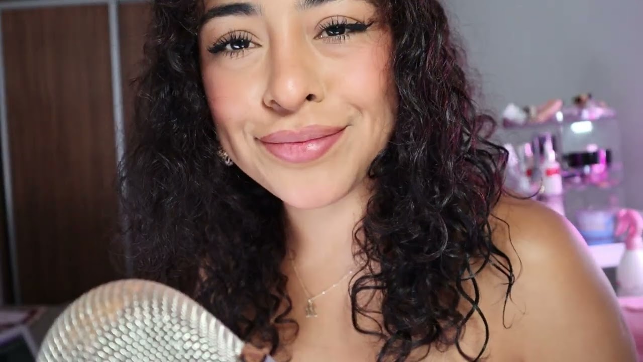 ASMR / TE PEINO PARA LA ESCUELA