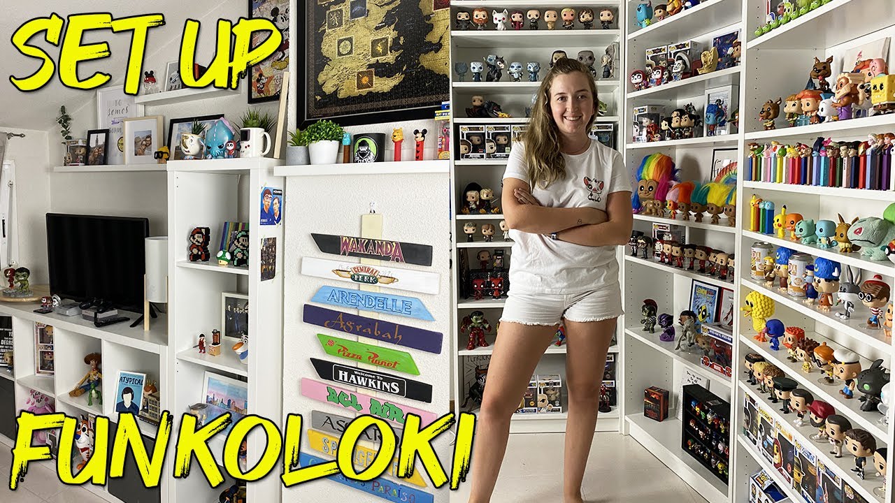 POR FÍN!! OS ENSEÑAMOS NUESTRO SET UP FUNKO POP | LA FRIKI CUEVA PERFECTA!
