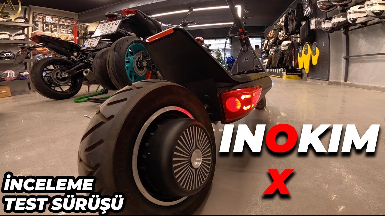 INOKIM OX Elektrikli Scooter İnceleme Test Sürüşü | Süpriz Konuk Kerem A Hero