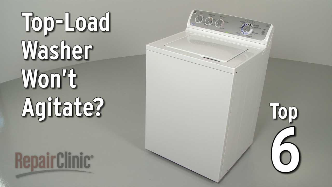 Top-Load Washer Won&rsquo;t Agitate &mdash; Washing Machine Troubleshooting