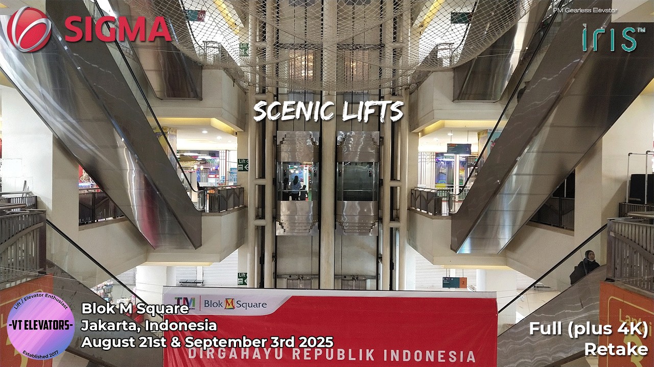 Full Retake | SIGMA IRIS Scenic Lifts - Blok M Square, Jakarta