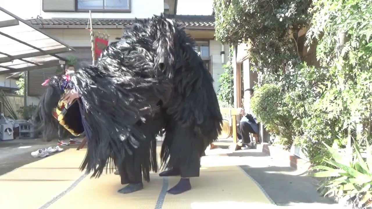 獅子舞　垂水神社　令和4年10月23日
