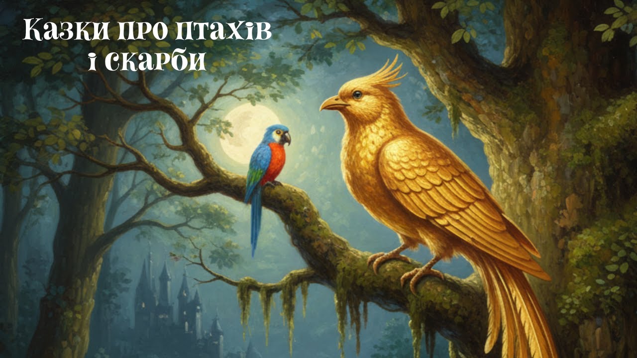 Чарівні птахи та золоті скарби | Збірка аудіоказок