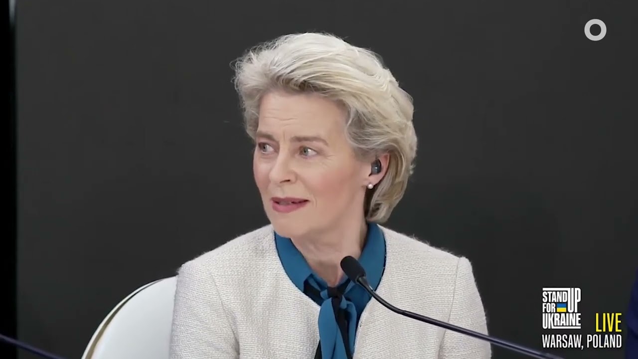 European Commission President Ursula von der Leyen Remarks | Stand Up For Ukraine