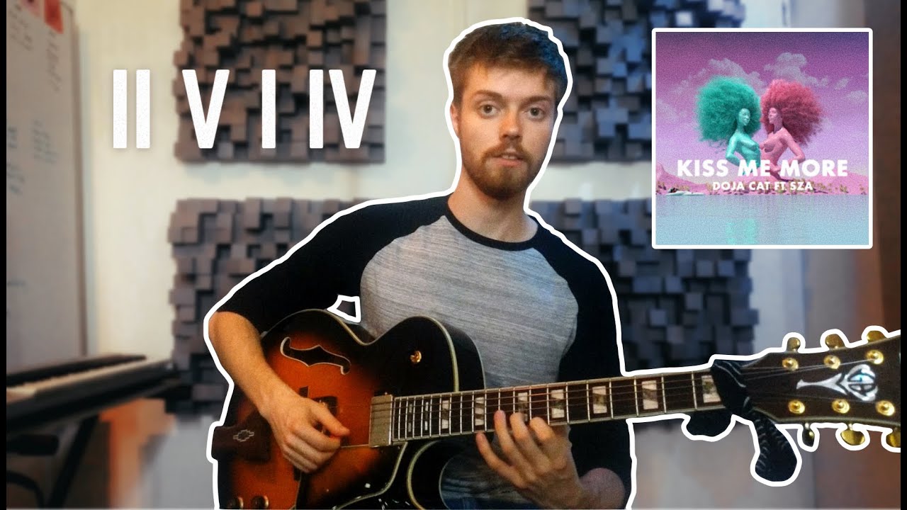 🎸 'Doja Cat - Kiss Me More' Guitar Tutorial || Chords, TABs and Easy Version
