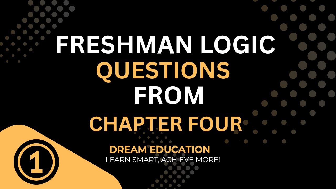 Logic and Critical Thinking | Chapter Four Questions