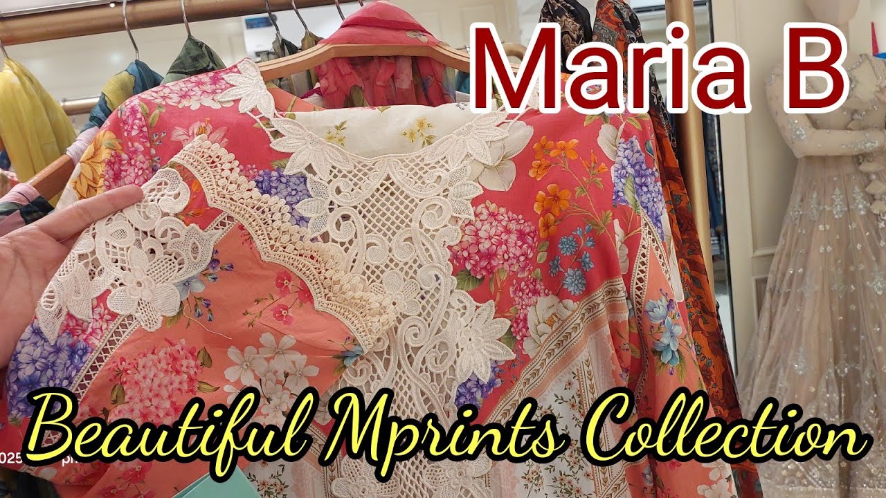 Maria B Beautiful M Prints Collection || Maria B Eid collection 2025