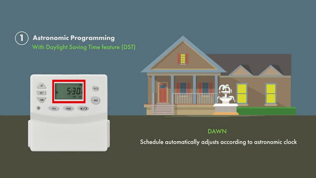 How The 7-Day Astronomic Timer Works | TGT09 | TOPGREENER