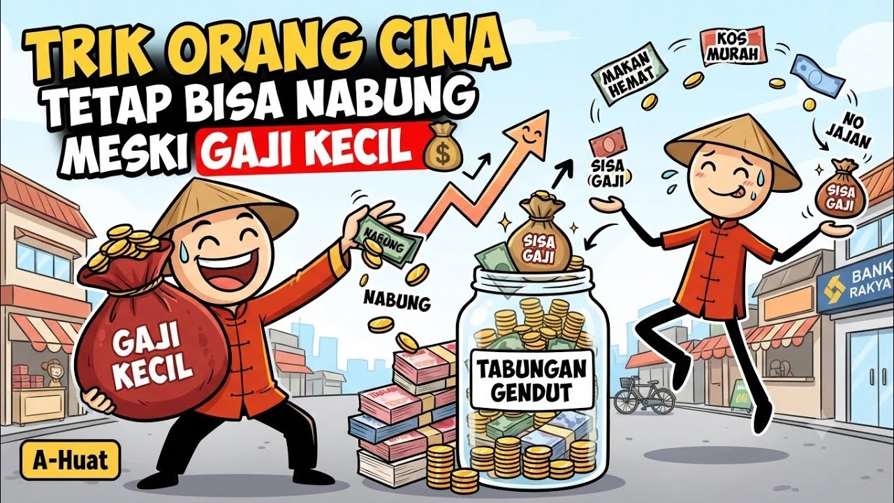 Trik Orang Cina Tetap Bisa Nabung Meski Gaji Kecil 💰