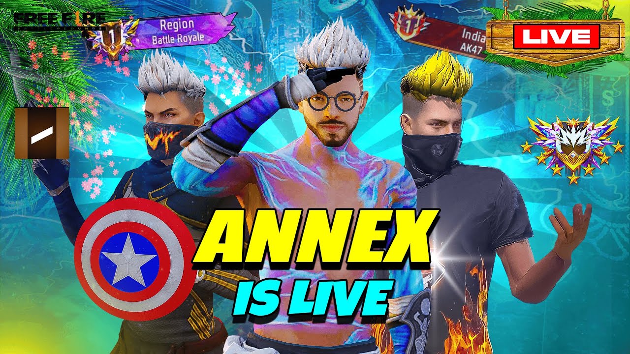 🔴New Season BR Rank Push Day 6 II Annex Live #freefire #shorts