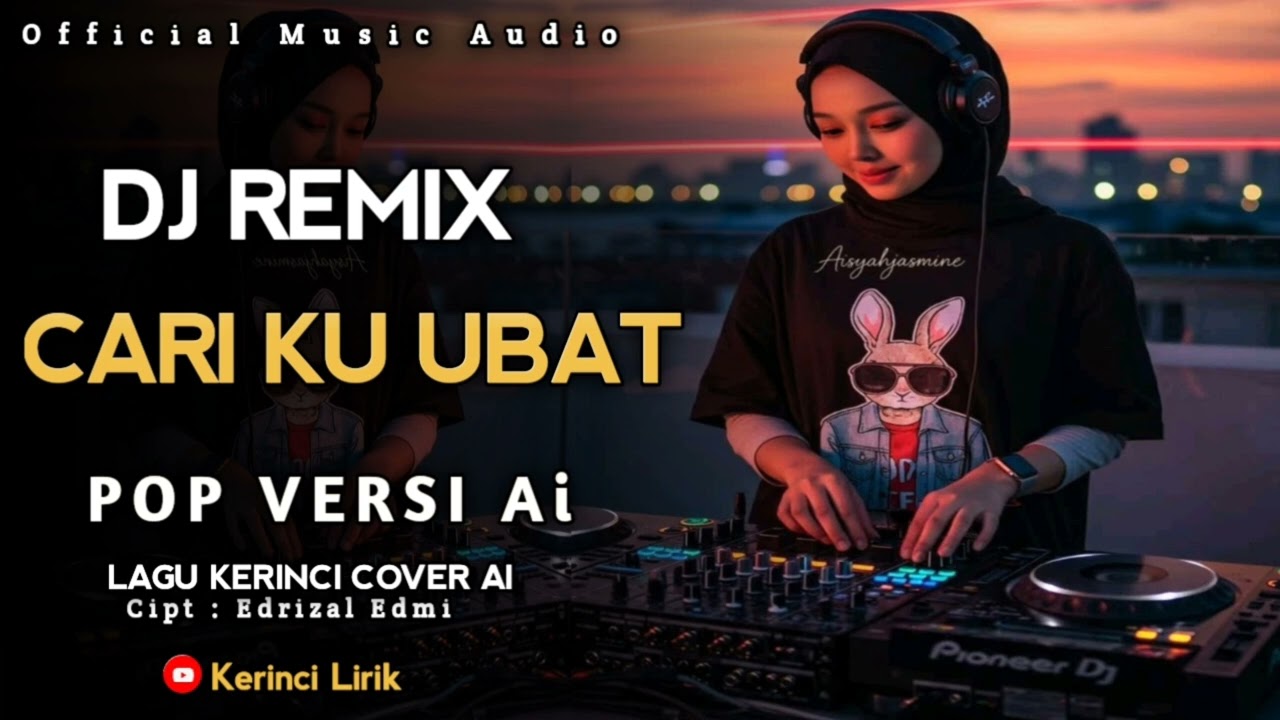 DJ REMIX CARI KU UBAT - LAGU KERINCI COVER AI ( Official Musik Audio)