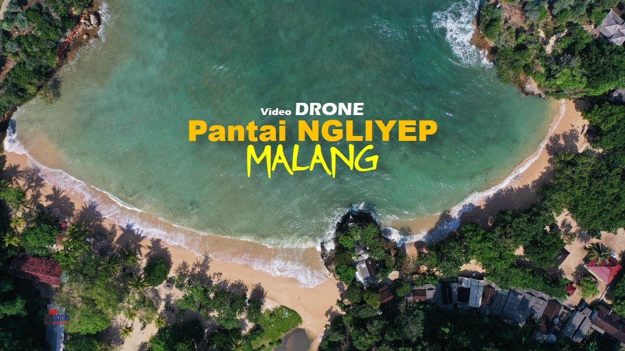 Pantai NGLIYEP Malang - Video Drone 4K