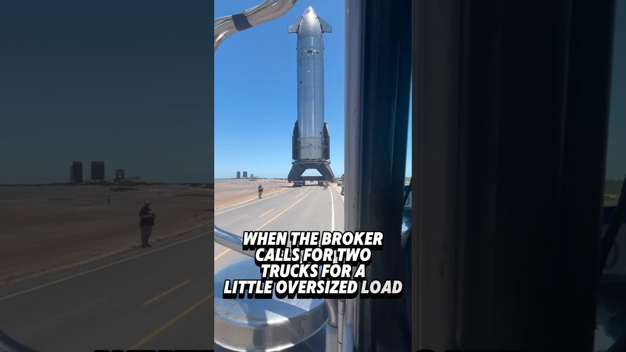 When the broker calls for two semi trucks for a &ldquo;little&rdquo; oversized load, just 2-3 feet overhand.