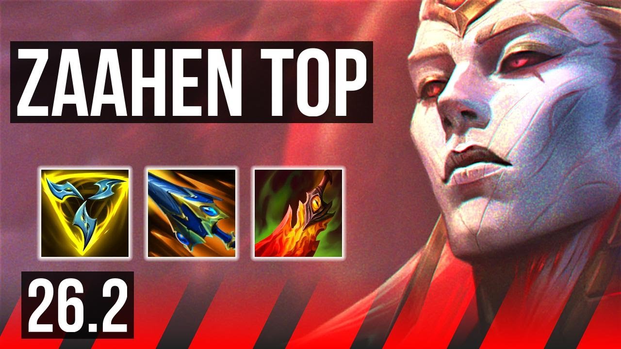 ZAAHEN vs AATROX (TOP) | KR Challenger | 26.2