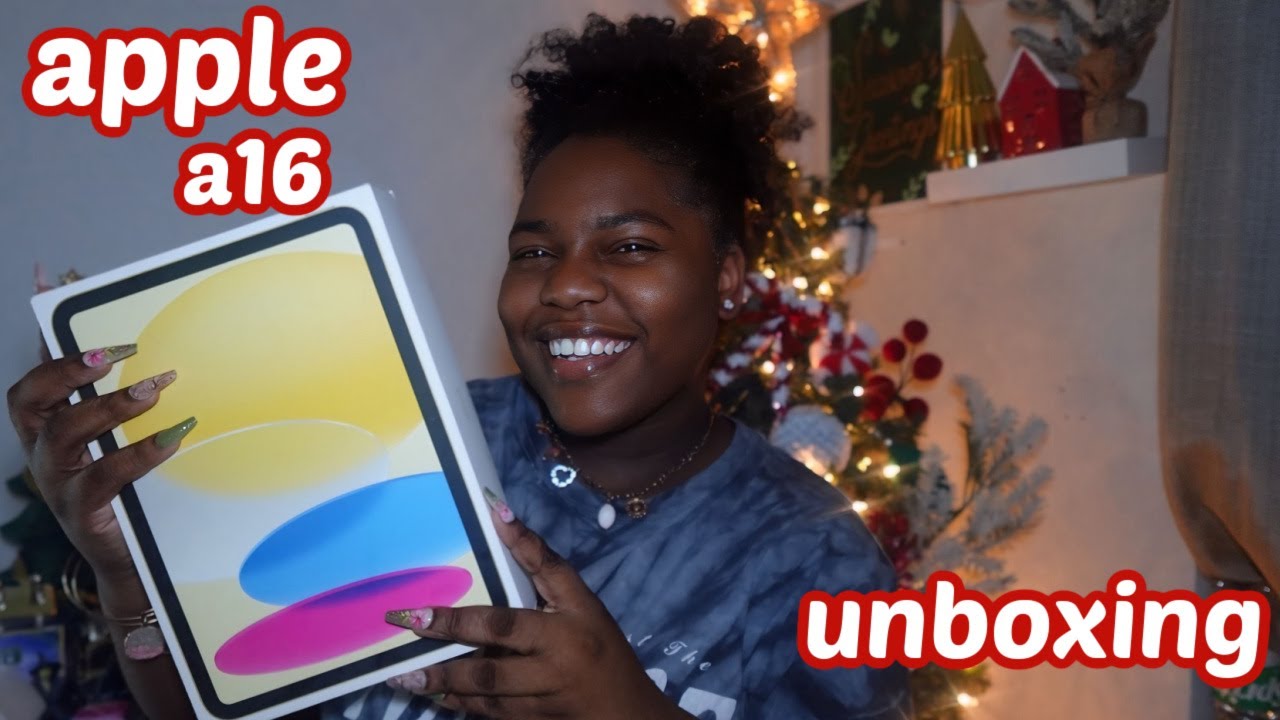 unboxing my a16 apple ipad ♡*。| vlogmas day 4