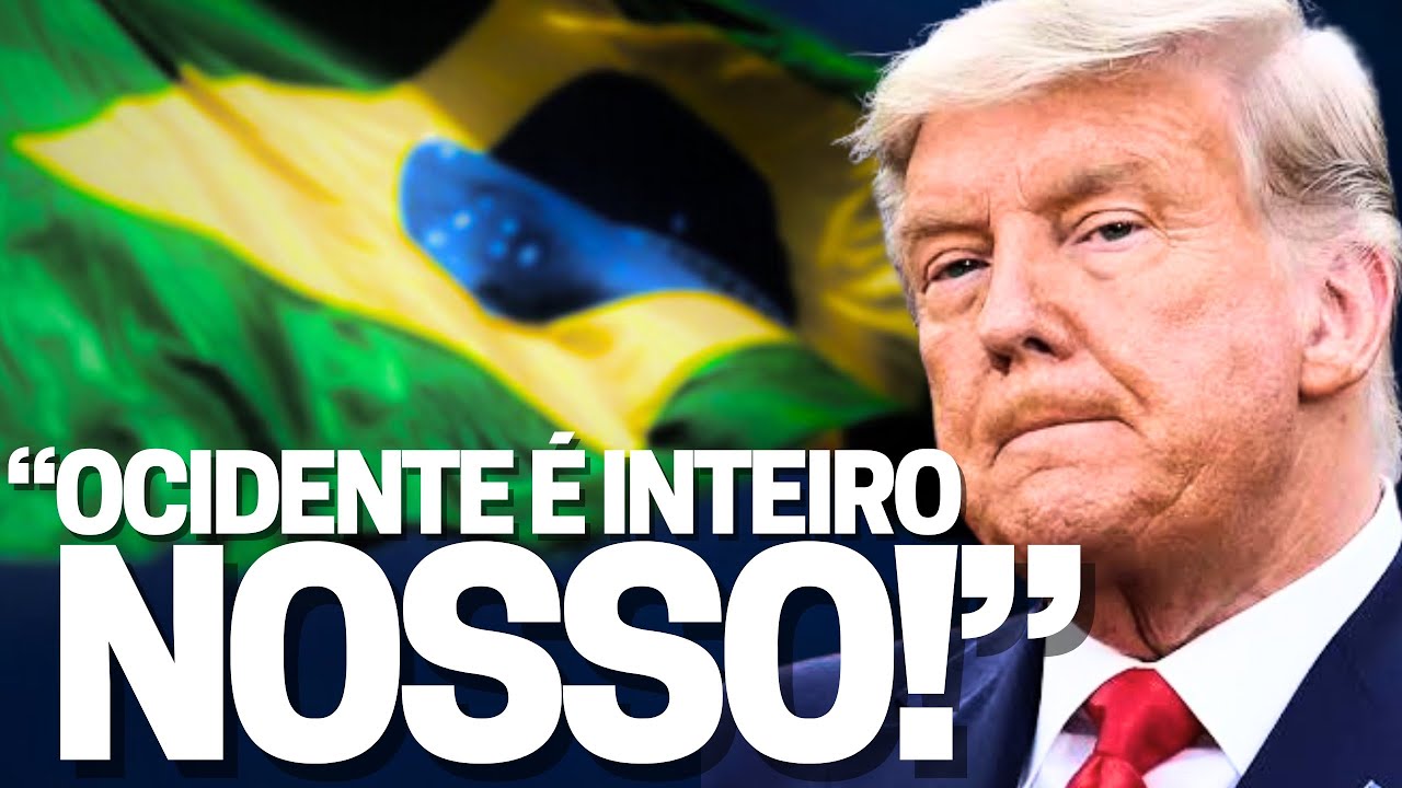 Trump: &ldquo;Ocidente &eacute; todo nosso&rdquo; - Brasil amea&ccedil;ado!? Trump traiu Maria Corina Machado na Venezuela?