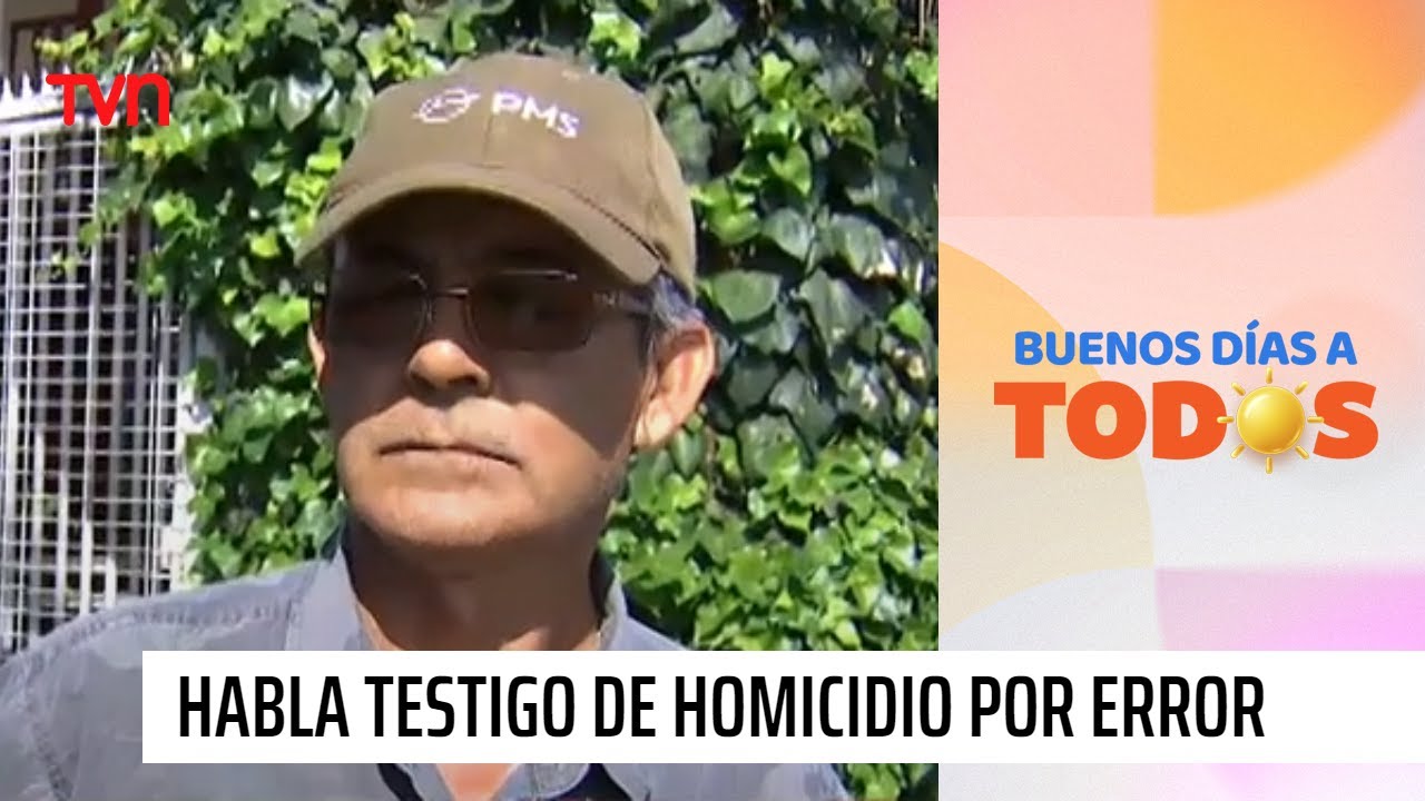 Habla testigo: Odontóloga mató a vecino que confundió con delincuente | Buenos días a todos