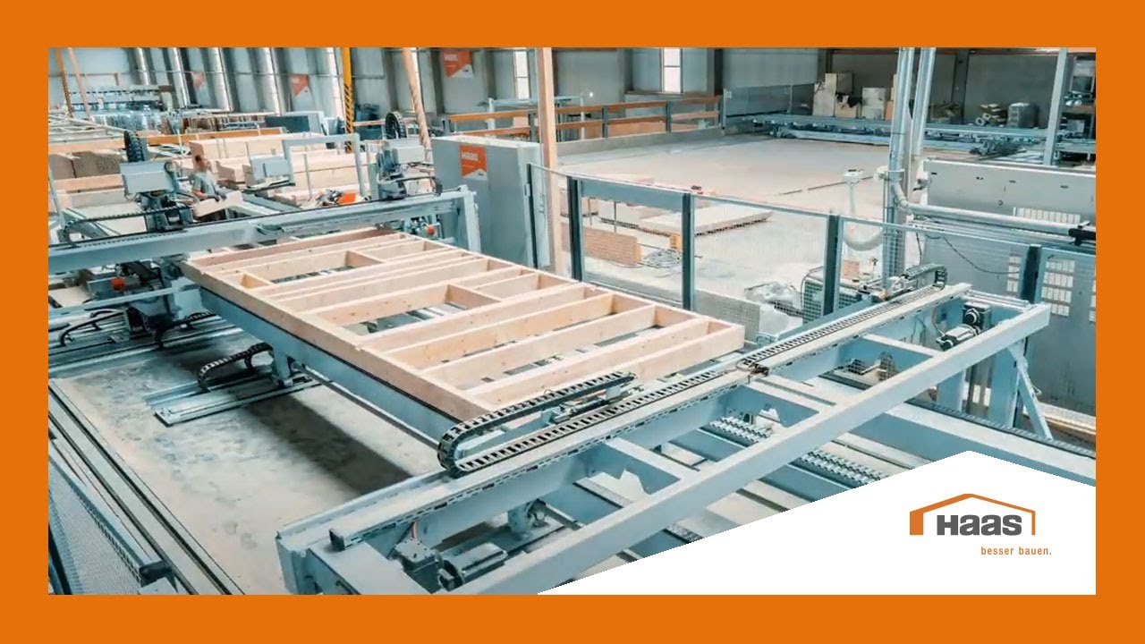 Wandaufbau beim Fertighaus: Wand-, Dach-, Deckenelemente im Thermo Protect System |🏠 Haas Fertighaus