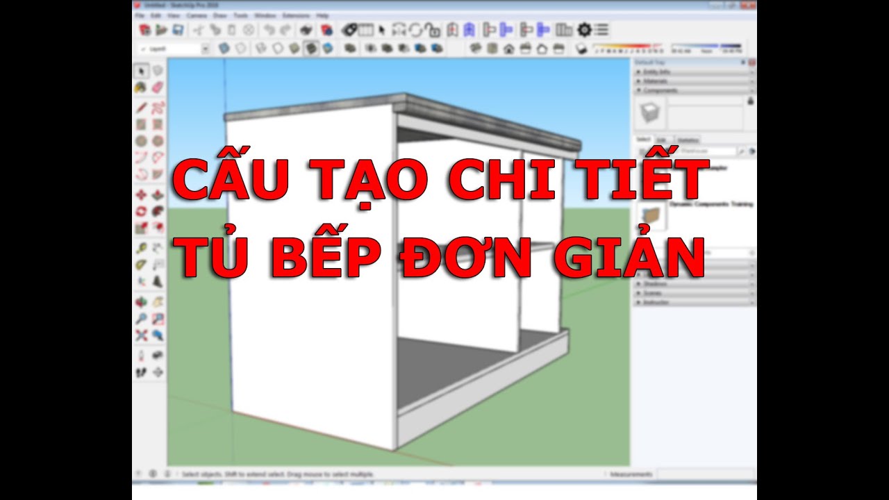 ✔ Thiết Kế Nội Thất - Cấu Tạo Tủ Bếp - Autocad PhuongTk | NESA iCAD