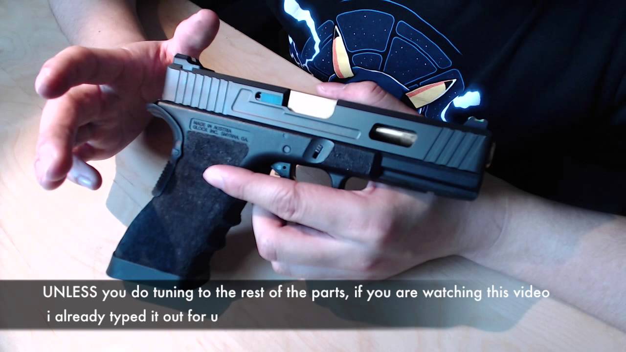 Q&A (1) - Fitting metal slide on TM glock / Hammer springs? / Trigger bar jamming issue /