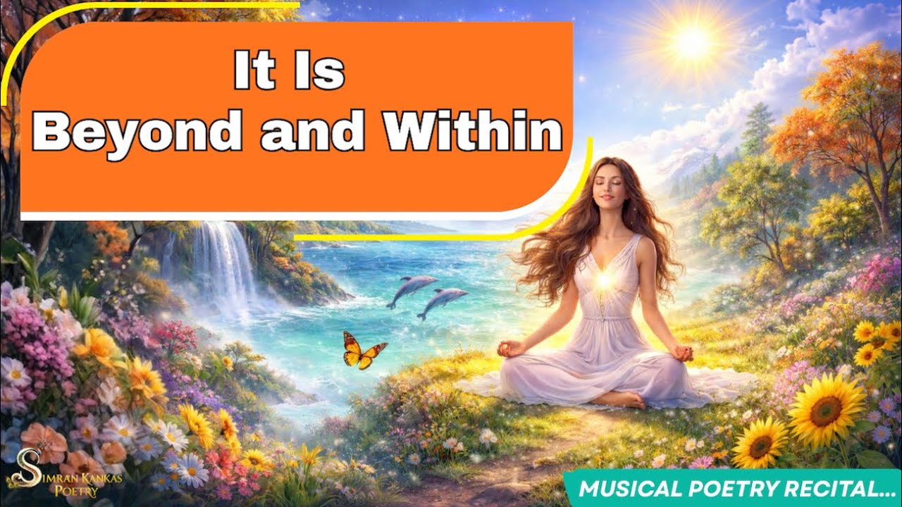 It Is Beyond and Within | A Spiritual Poem on Awakening, Self-Realization & Inner Truth |