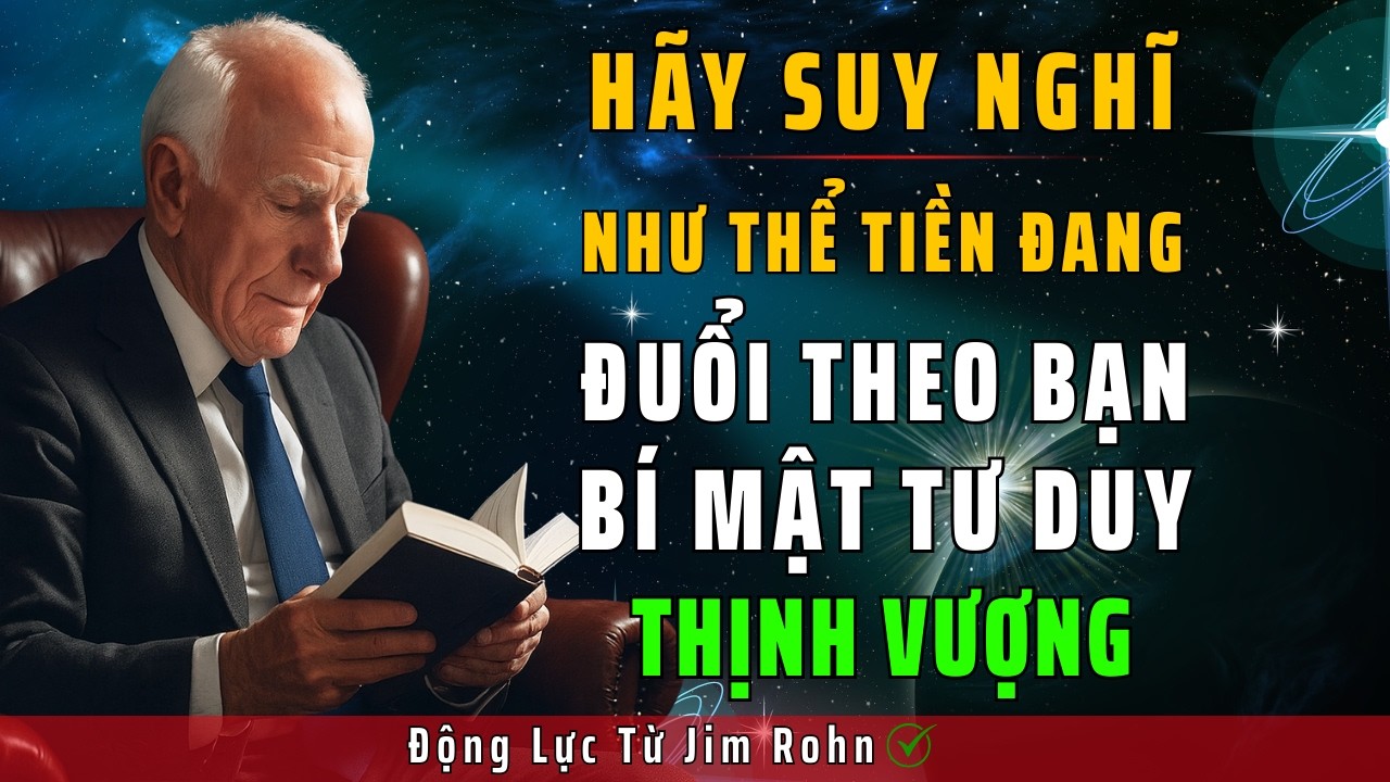 Hãy Suy Nghĩ Như Thể Tiền Đang Đuổi Theo Bạn: Bí Mật Tư Duy Thịnh Vượng | Động Lực Từ Jim Rohn