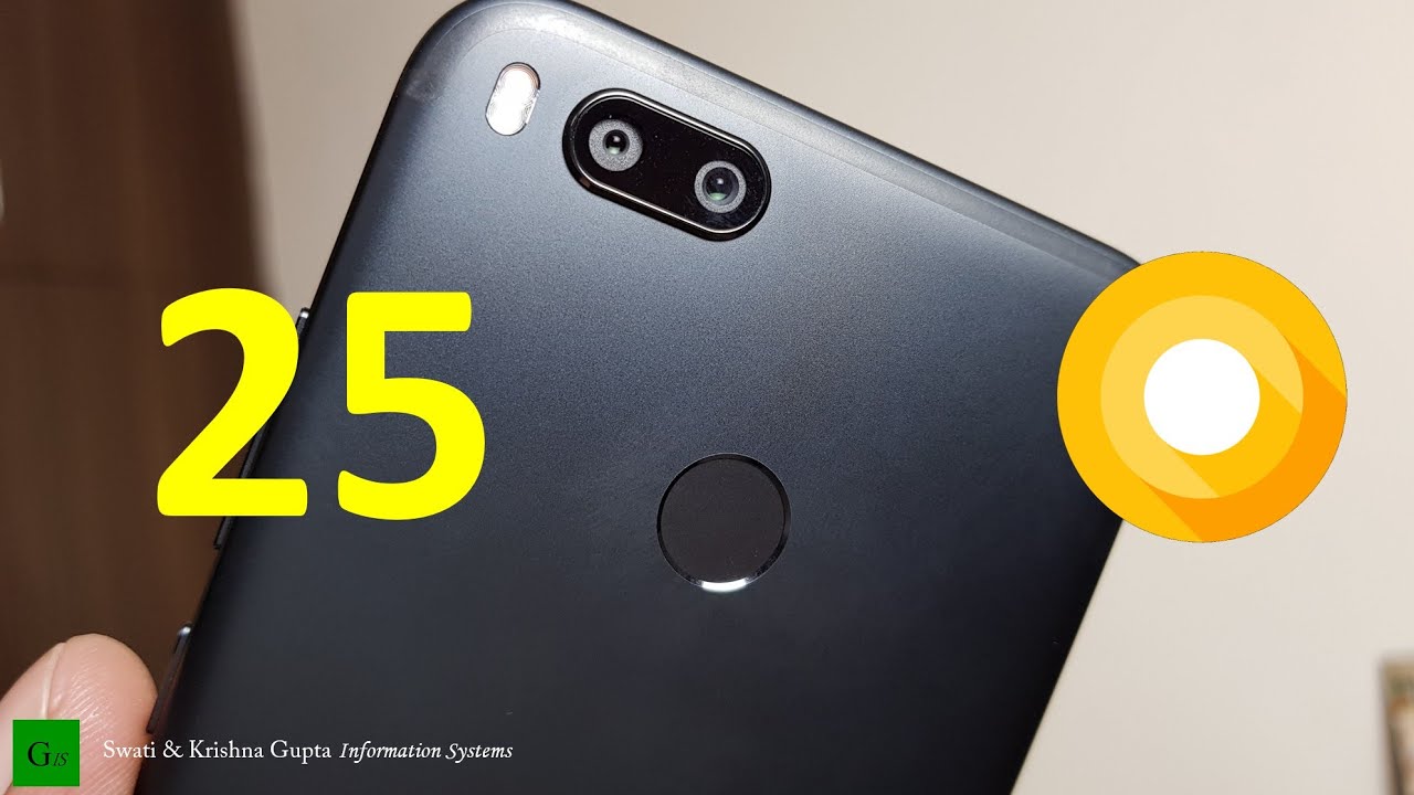 [Hindi,हिन्दी] 25 Android Oreo 8.0.0 Features in Xiaomi Mi A1 !!!