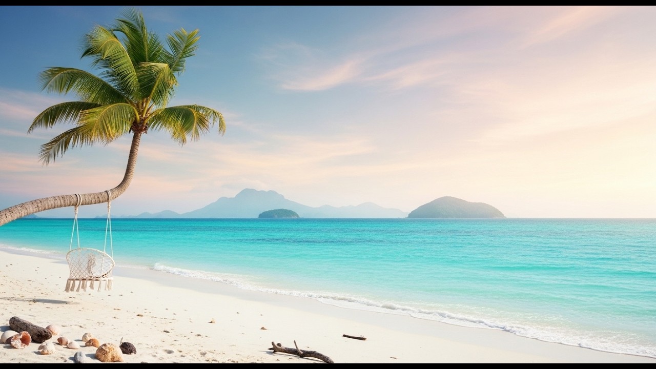 Relaxing Music with Ocean Waves: Stress Relief, Sleep, and to Relax mind #relaxingmusic #meditation