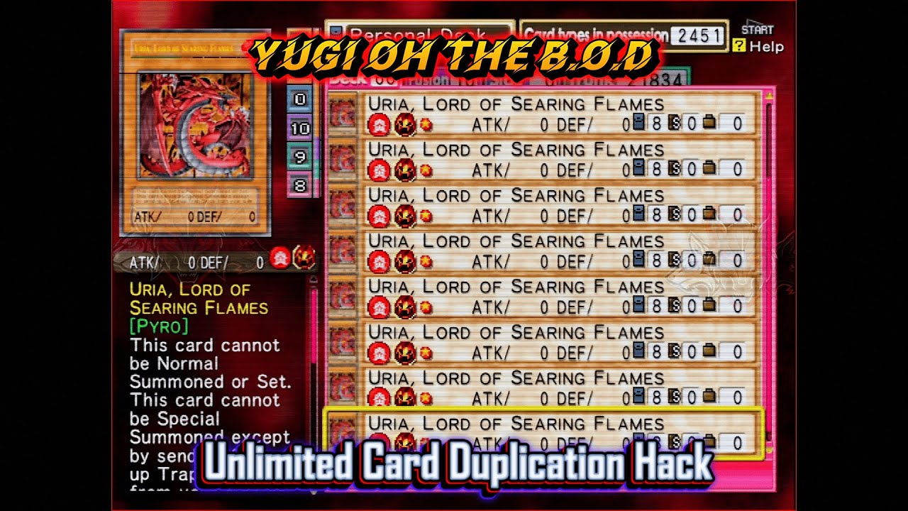 YUGI OH THE B.O.D MOD PS2 || DUPLICATE CARDS — MY DECK IS ILLEGAL.!!! #aethersx2  #pcsx2 #yugioh