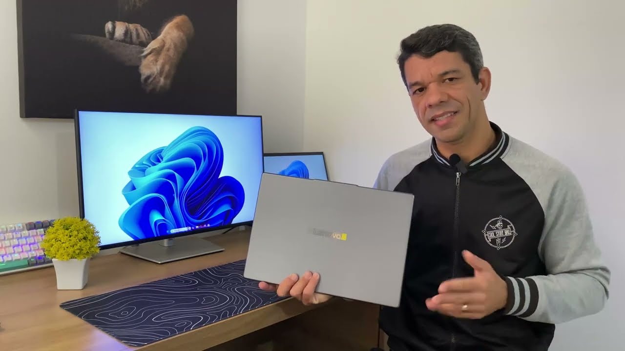 Notebook Lenovo Slim 3 - CONFIGURANDO pela primeira vez!