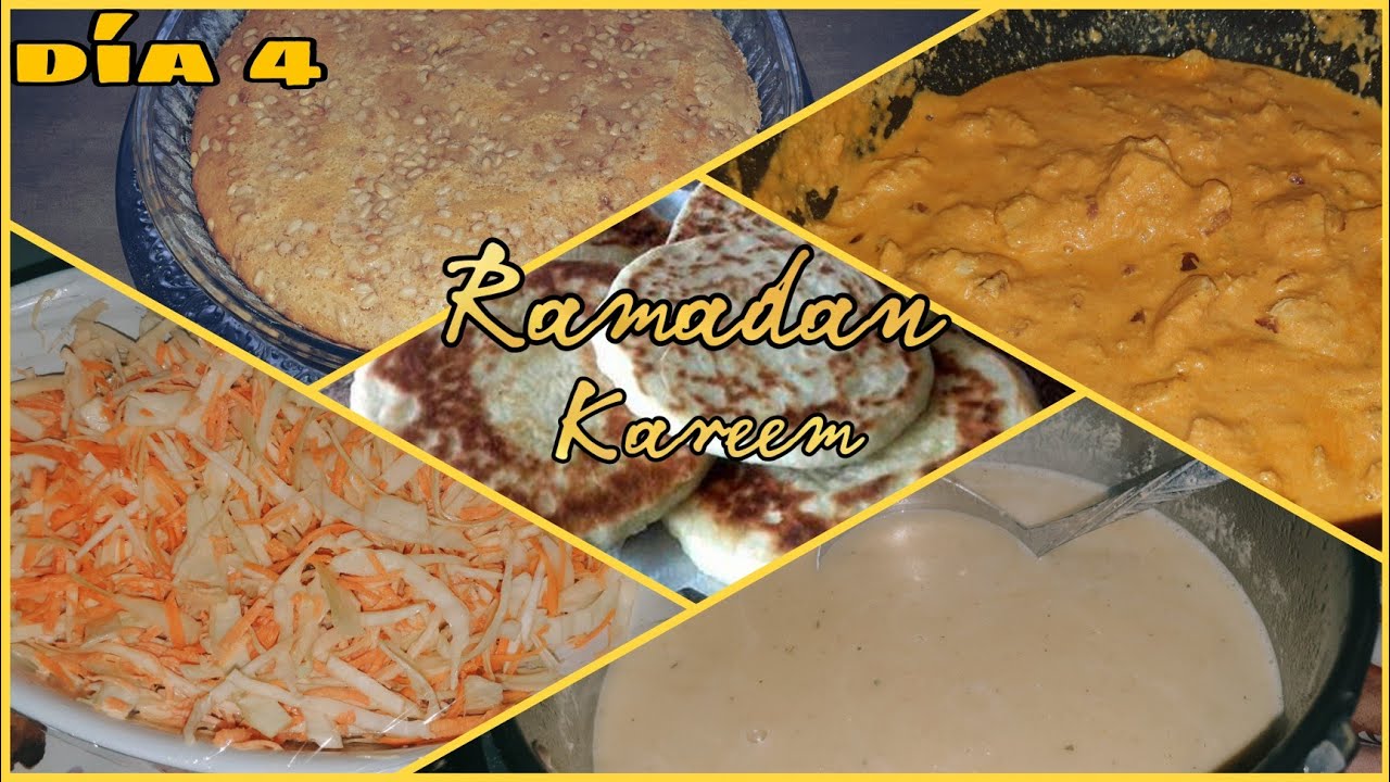 MENÚ COMPLETO EN 75 MIN/DIA 4 DE RAMADAN/IFTAR DIA 4
