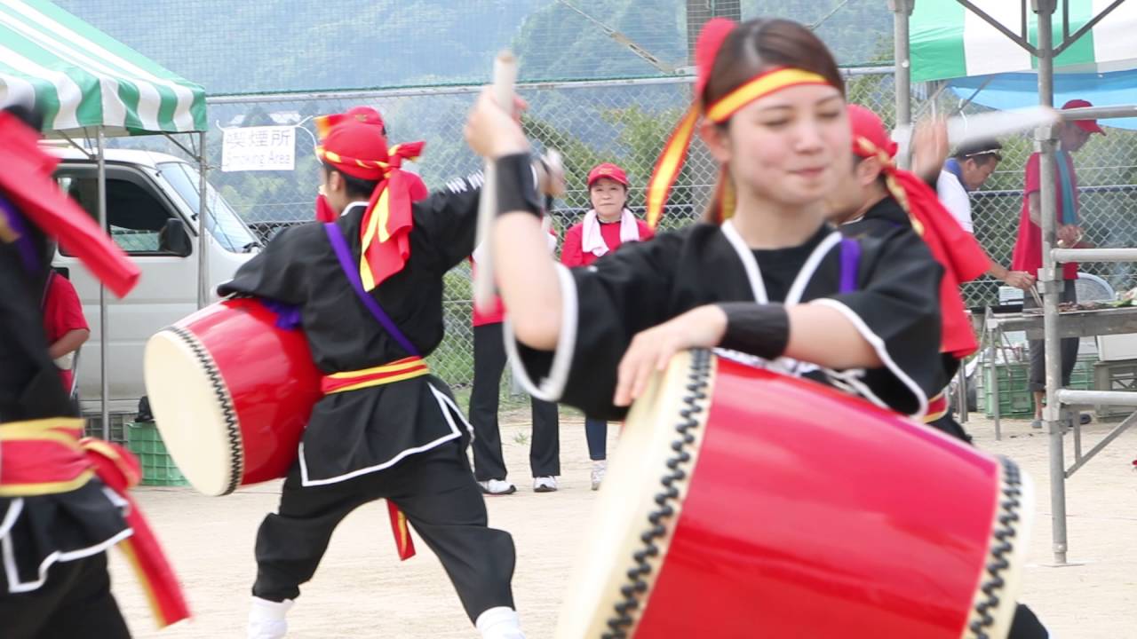 2016/07/31　『 島人ぬ宝 』　by 琉球國祭り太鼓 柳川支部　in 国際渓流滝登り, ななやま