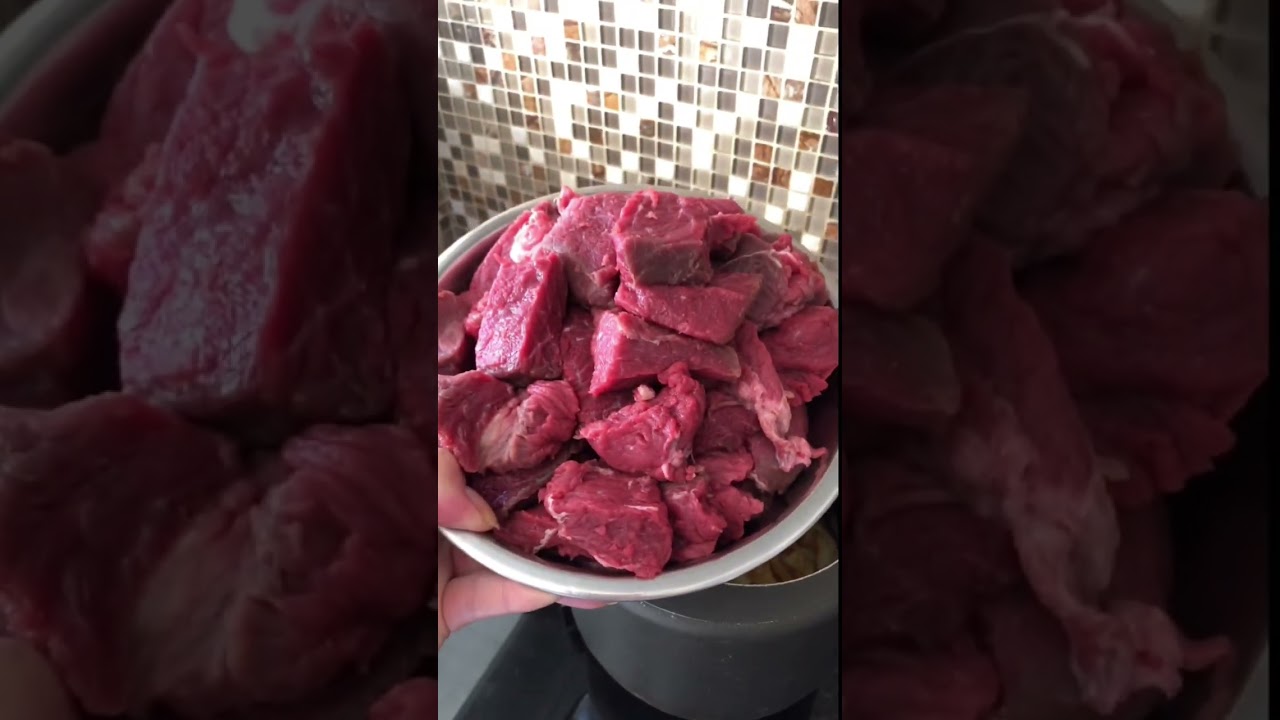 CARNE DE PATINHO DESFIADA PRA FACILITAR A DIETA #shorts  😋