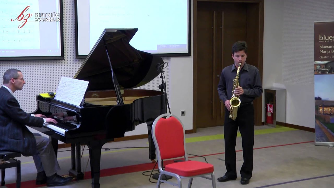 André Chailleux: Andante et allegro - Tomislav Troha, alt saksofon / Bistrički ZVUKOLIK 2014.