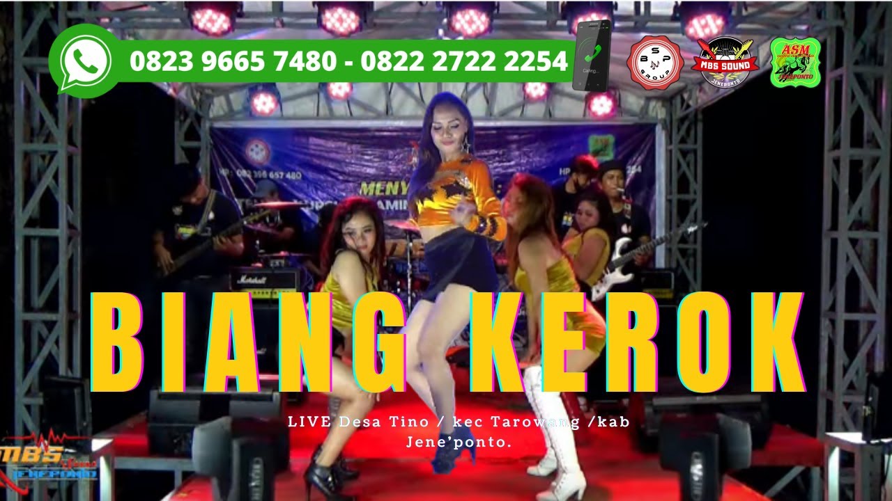 BIANG KEROK / MBS Sound LIVE   Desa Tino / kec Tarowang /kab Jene'ponto.