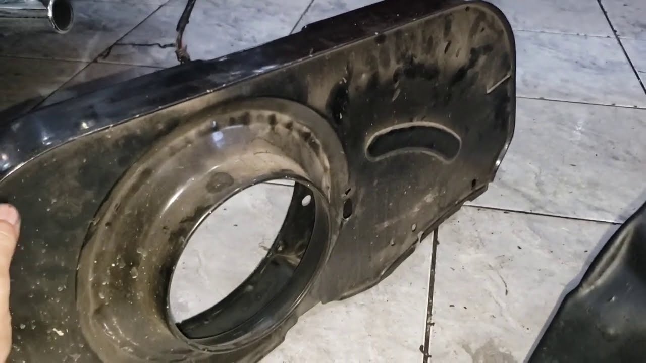 Instalação do radiador deslocado no fusca 1968