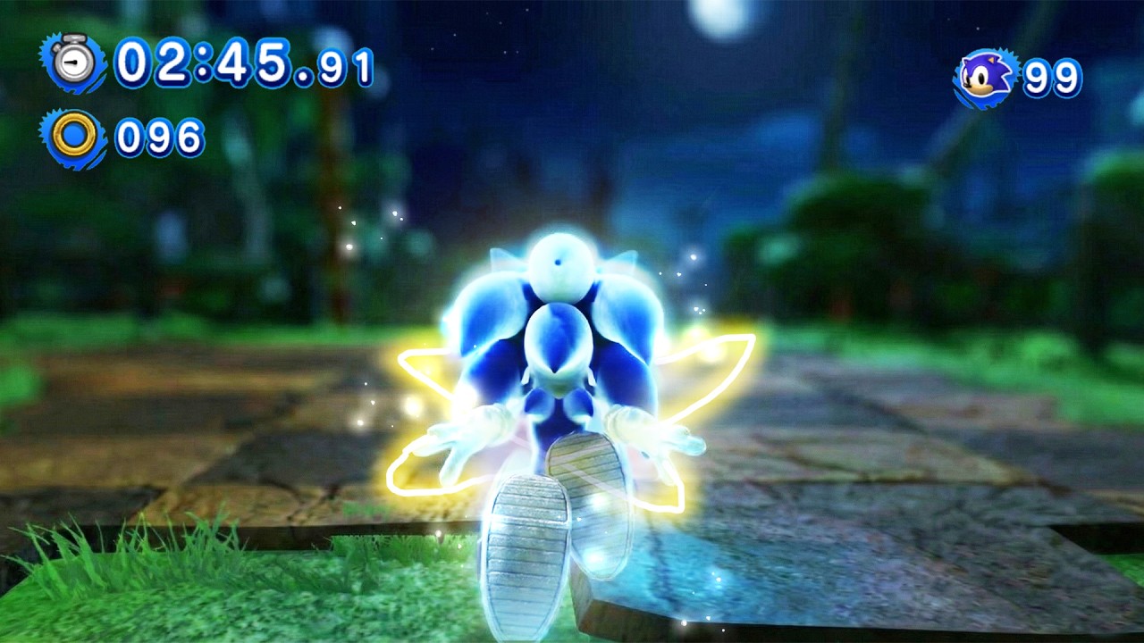 Sonic's Powerful Super Form...
