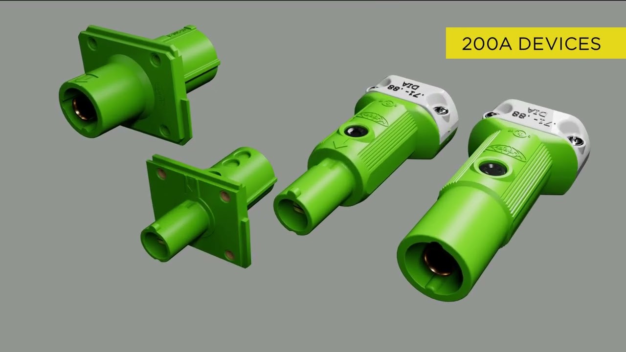 PowerGain™ High AmperageSingle-Pole Connections