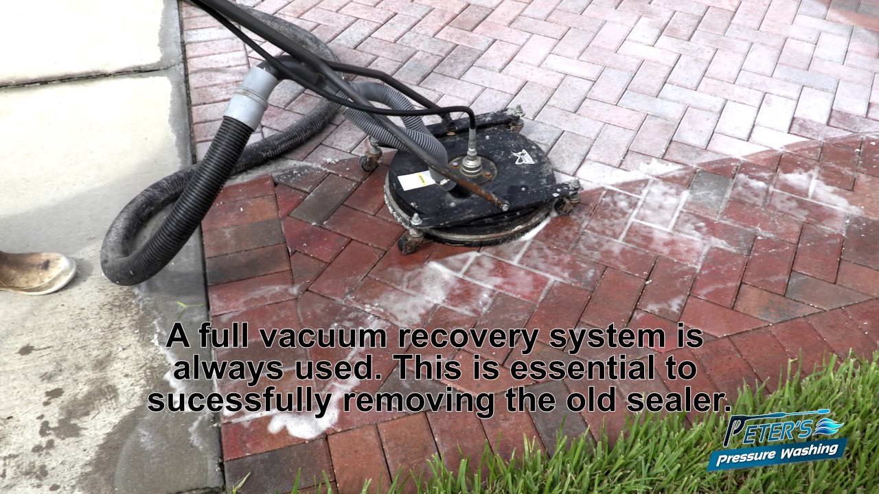 Paver Restoration And Sealing Full Process in 4k!