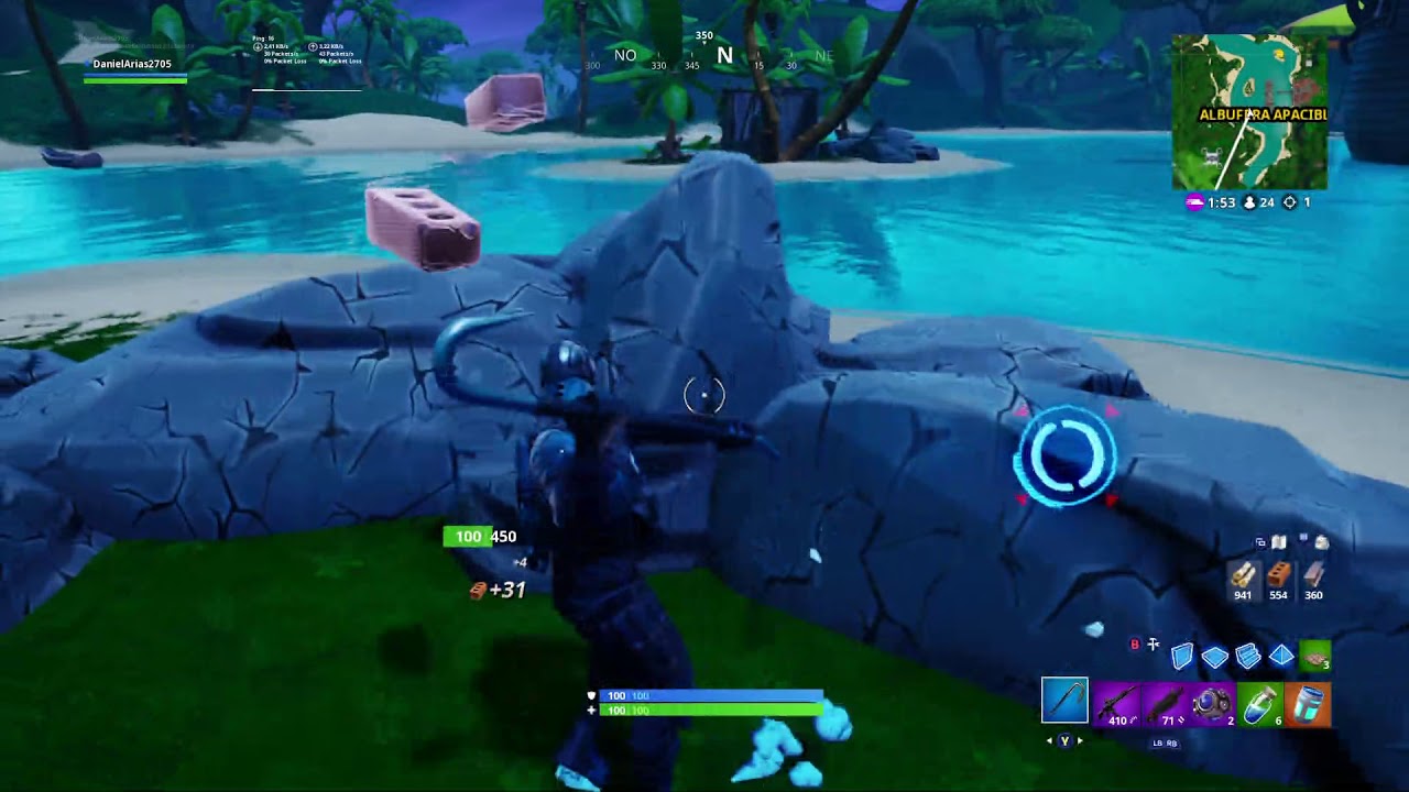 Fortnite | Gameplay sin comentar | Temporada 9 | 1080p!!!