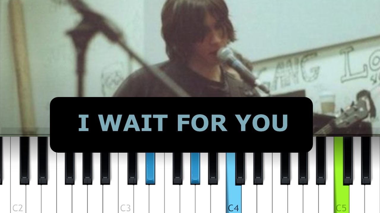Alex G - I Wait For You (Piano Tutorial)
