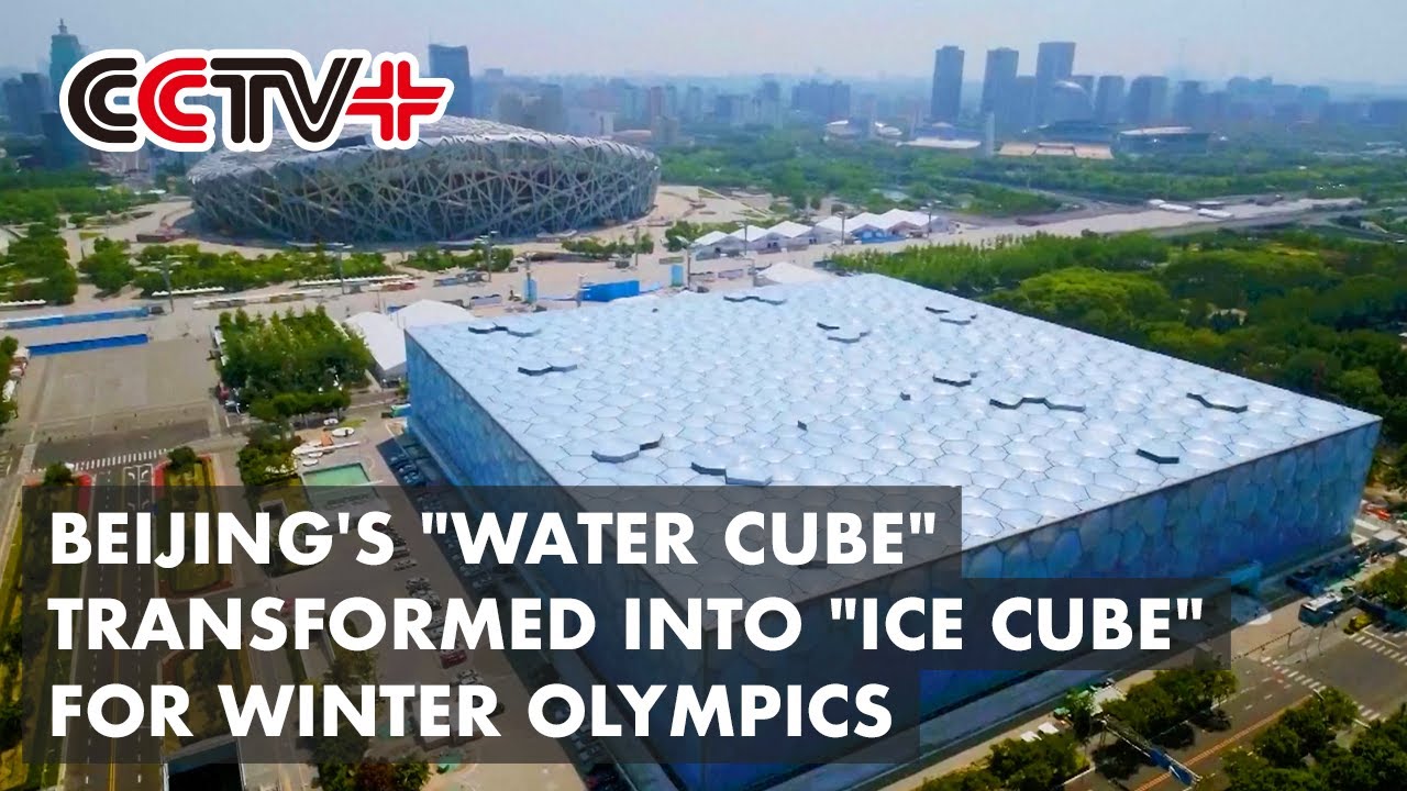 Beijing's Iconic Water Cube Aquatics Center Transformed into 