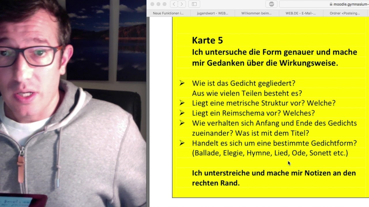 Gedichte interpretieren lernen