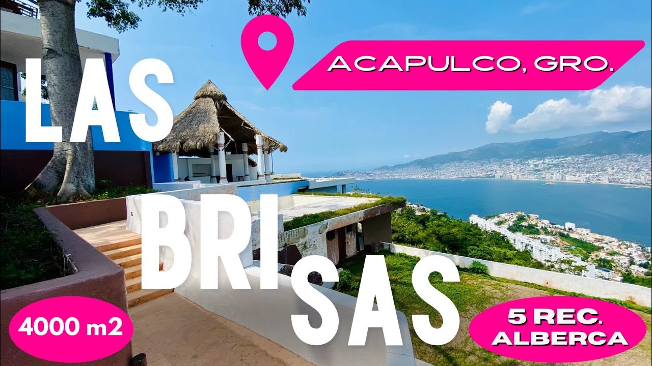 La Mejor Vista de Acapulco: Enorme Mansión en Las Brisas con 4,000 m² | Oportunidad Única