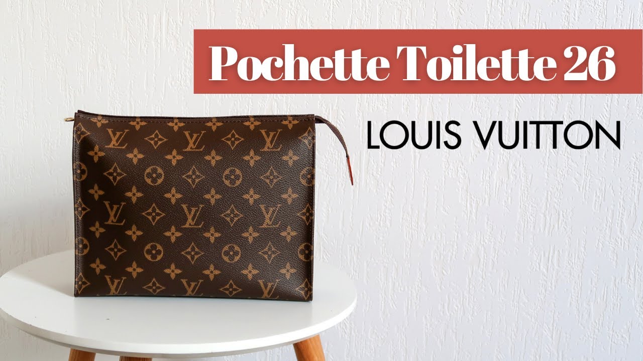 Pochette Toilette 26 LOUIS VUITTON • Présentation & avis