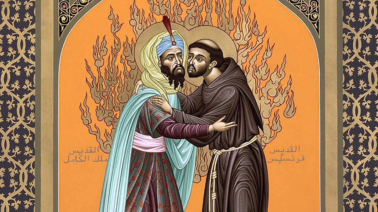 Featured Icons - St. Francis and The Sultan