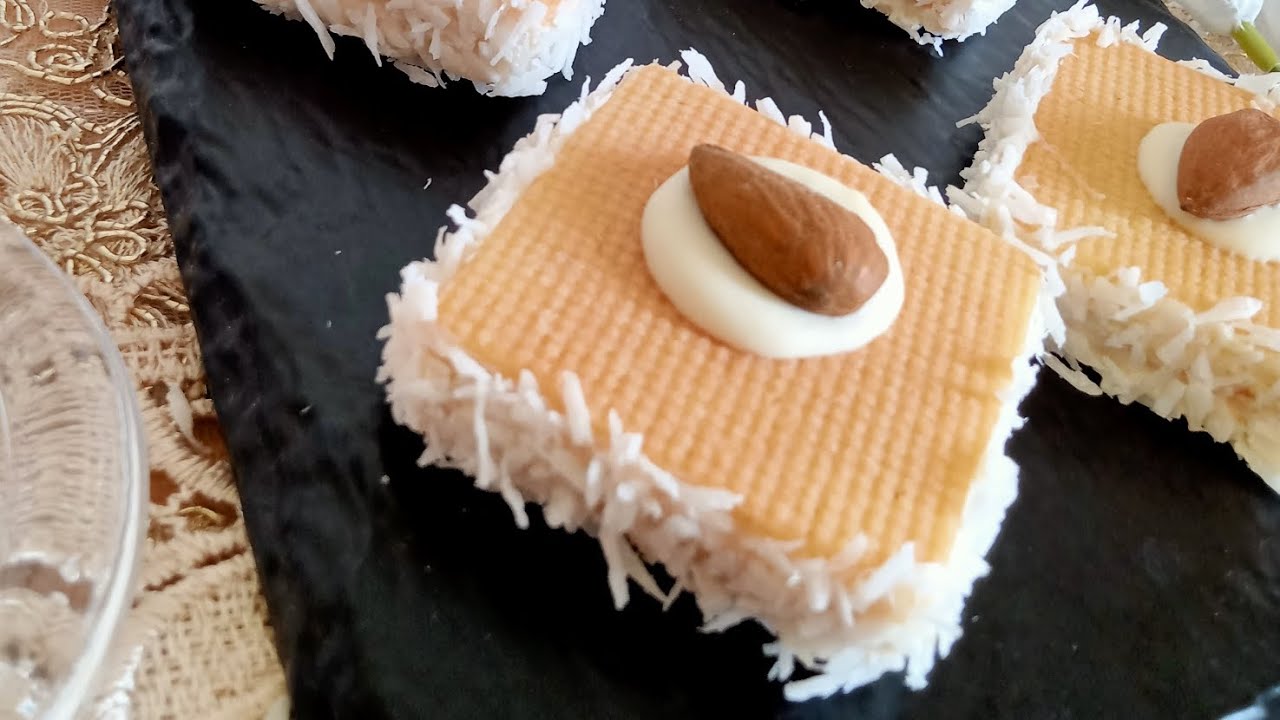 حلويات العيد 2024 صابلي ساهل ماهل ومكونات موجودة في كل بيت 😋😋😋