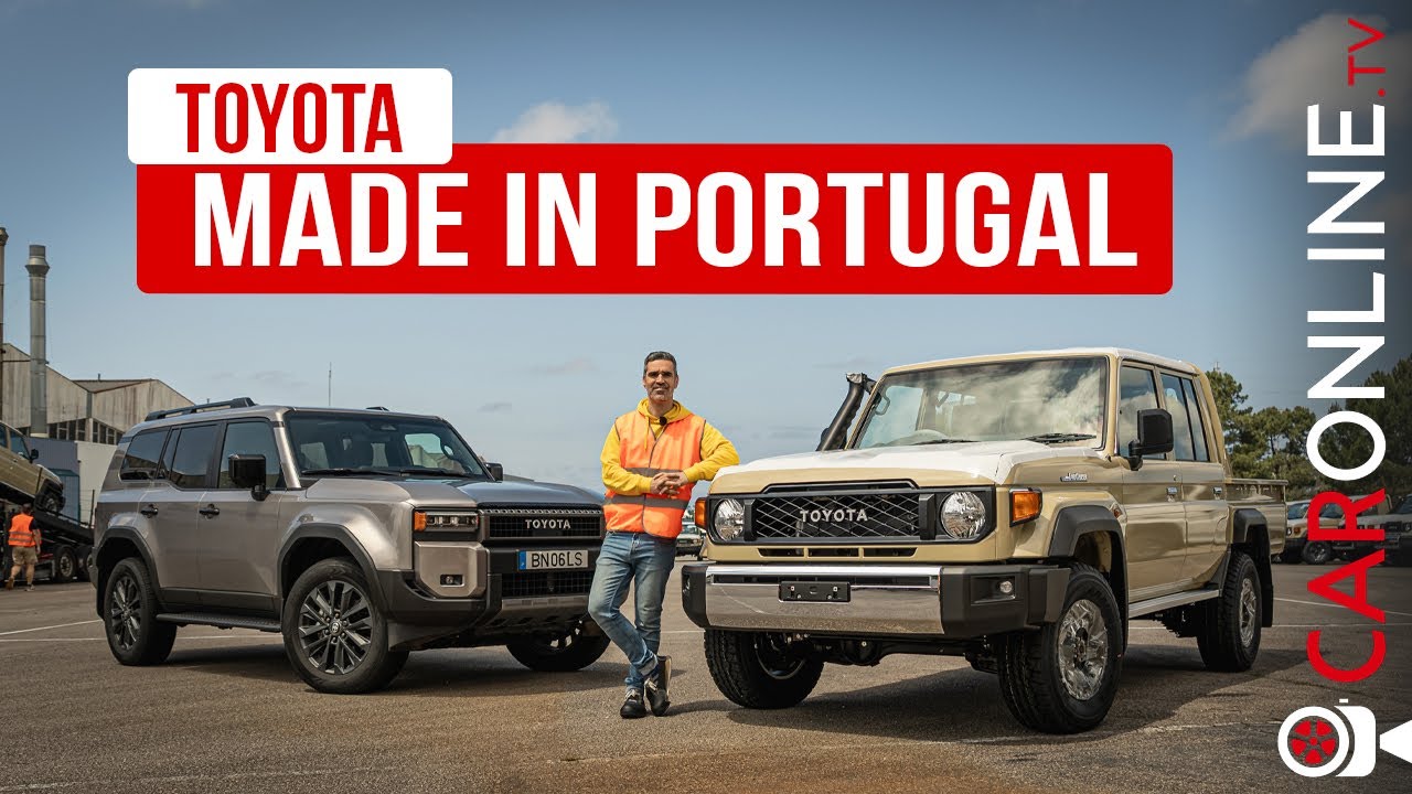 SABIAS que a TOYOTA ainda PRODUZ este LAND CRUISER em PORTUGAL? [Review Portugal]