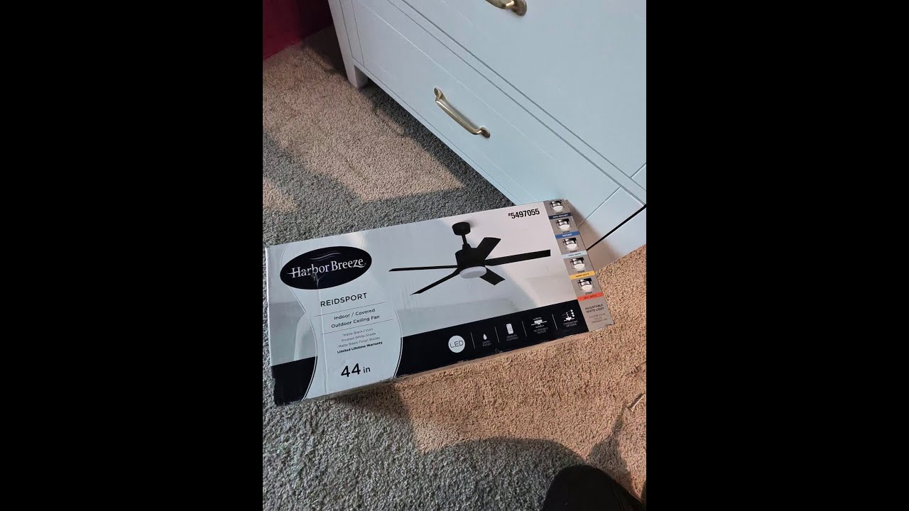 Ventilador harbor breeze 44 in